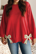 The Cherry Bow Sweatshirt