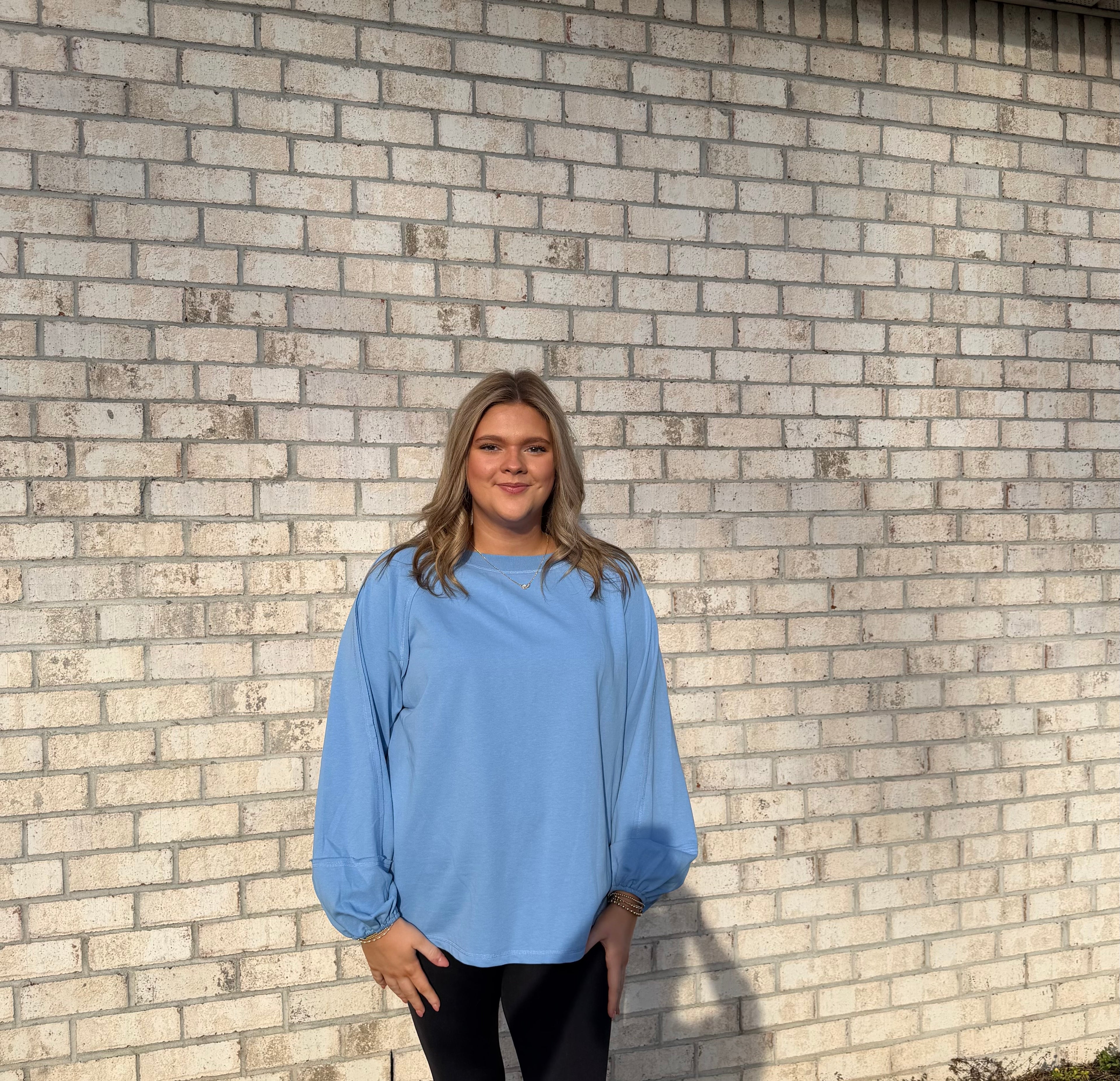 The Beau Blue Sweatshirt