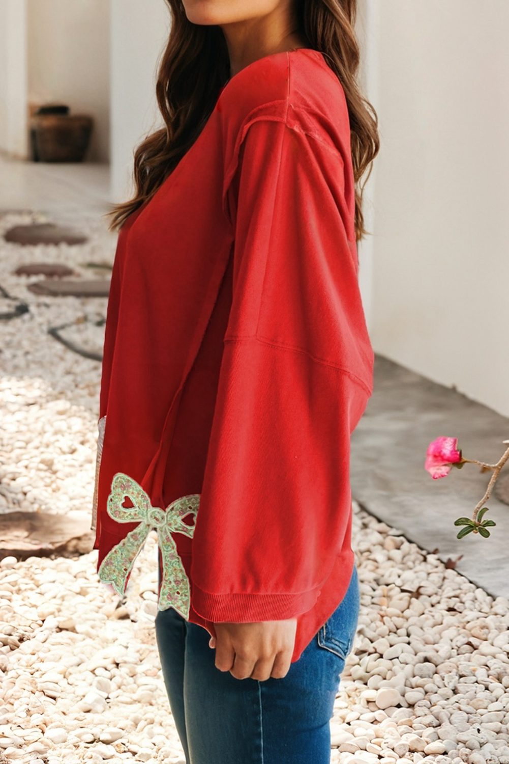 The Cherry Bow Sweatshirt