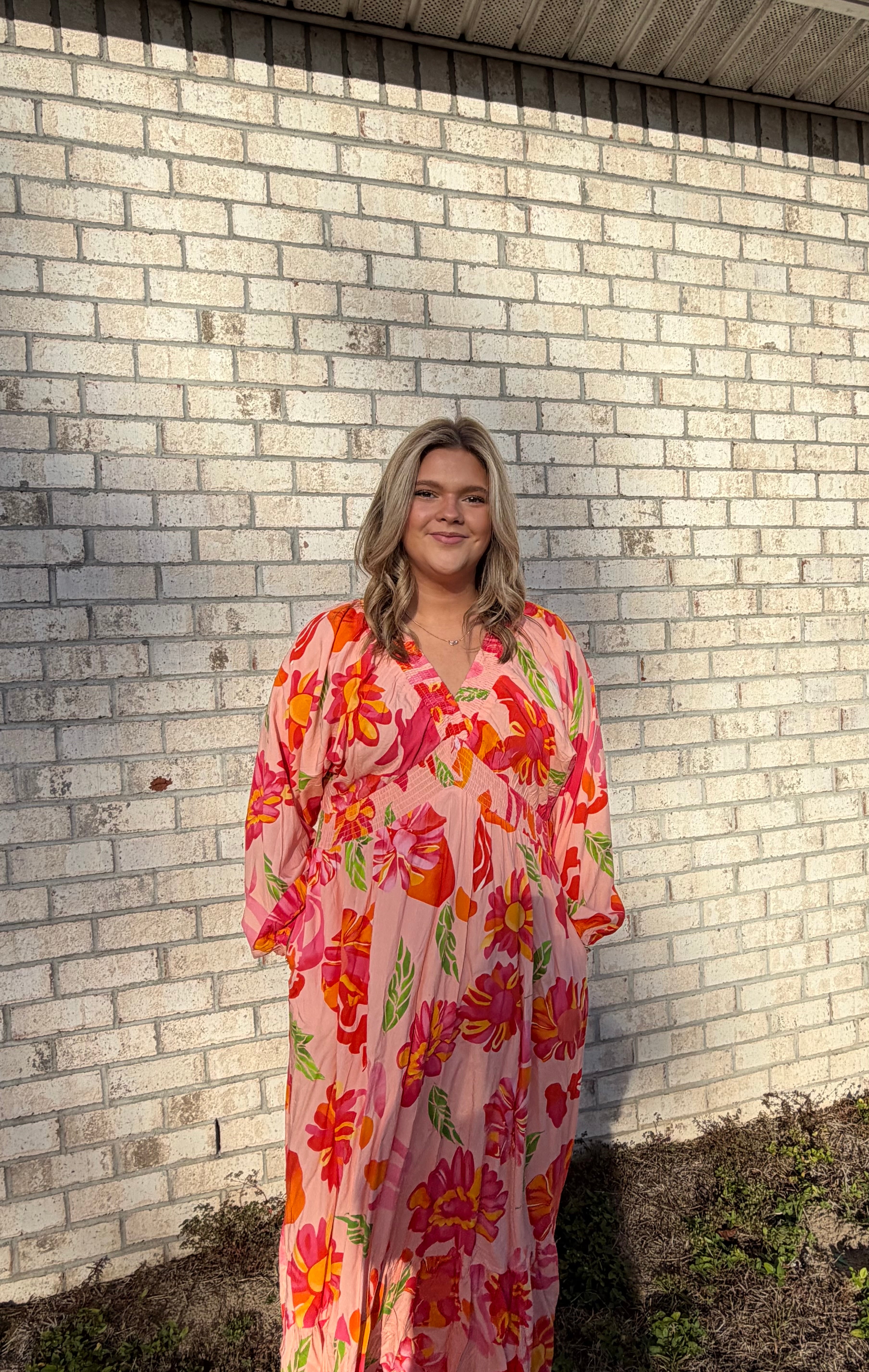 The Peach Blossom Dress