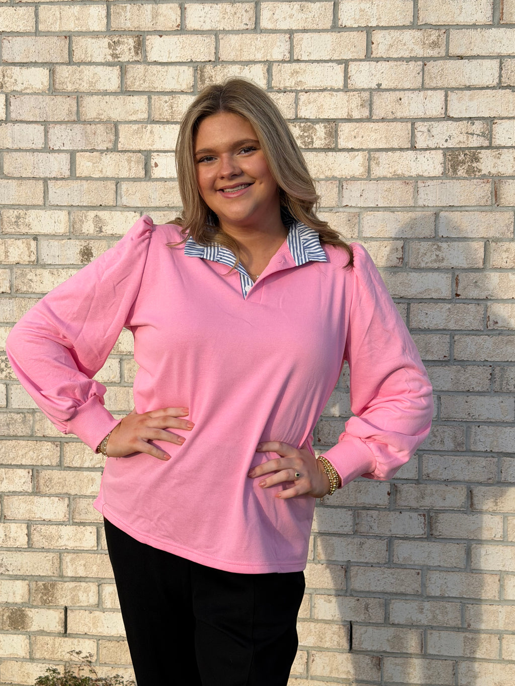 The Rosie Ruffle Pullover